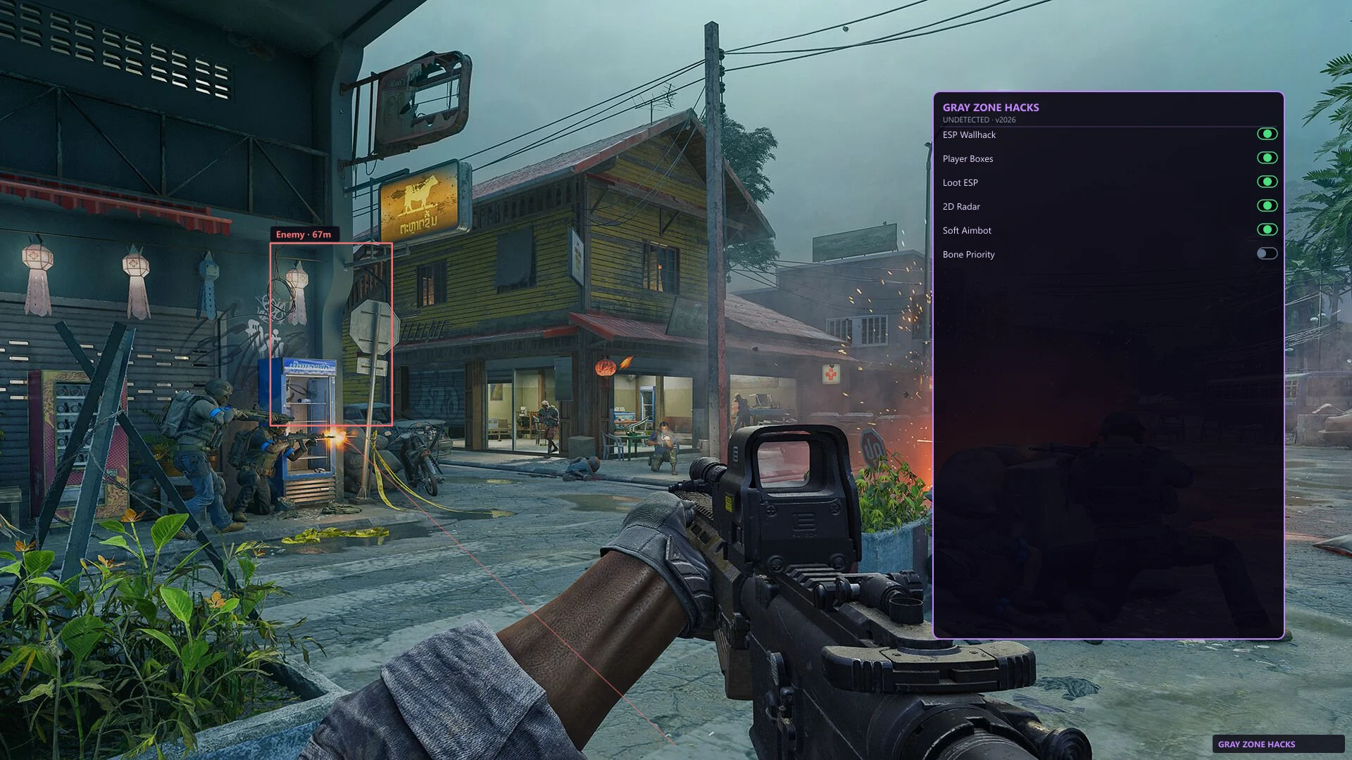 Two week hands-on comparison between Gray Zone cheat providers
